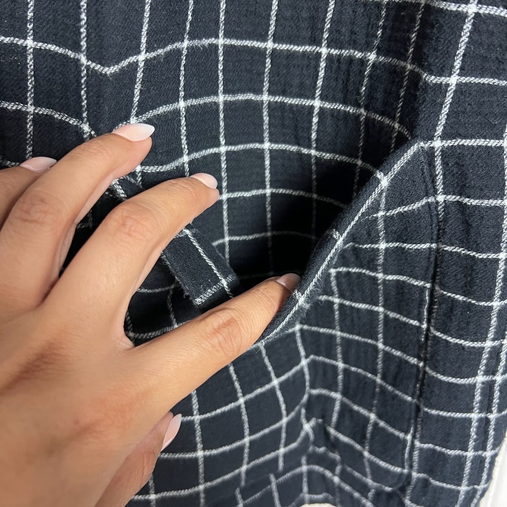 Madewell Waffleback Shaw Blazer in Windowpane - Picture 8 of 10